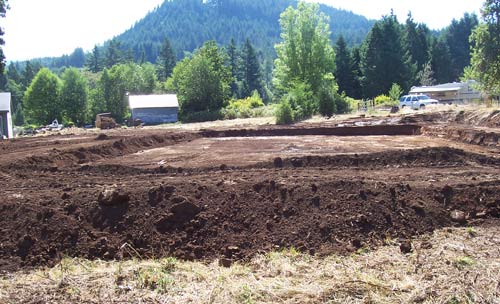 Hole for Foundation